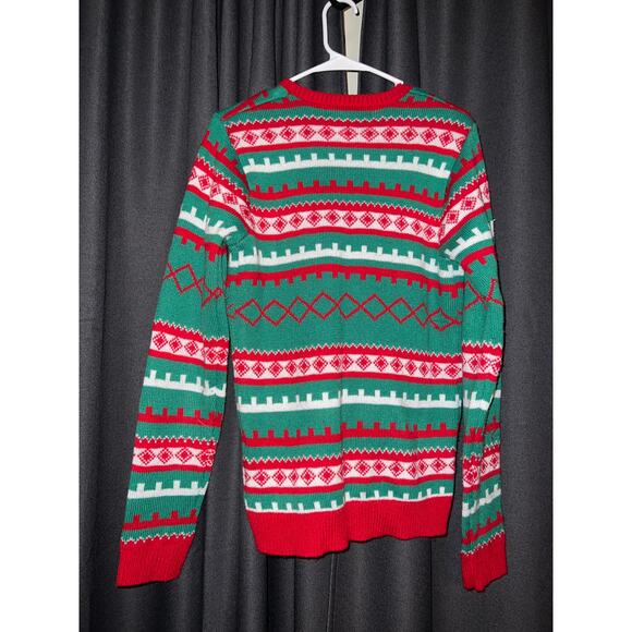 Ugly Christmas Sweater Xmas Size Small Cat - Picture 3 of 3